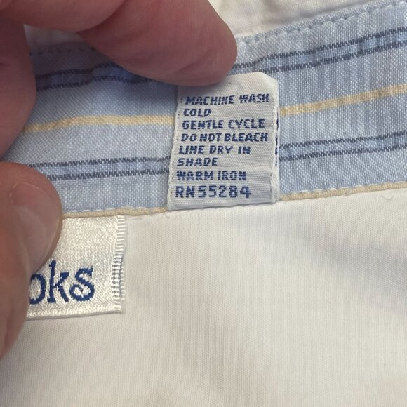 Vintage Womens Coastal Seaside Nantucket Button Up Top 16 Embroidered Lighthouse - Picture 10 of 10